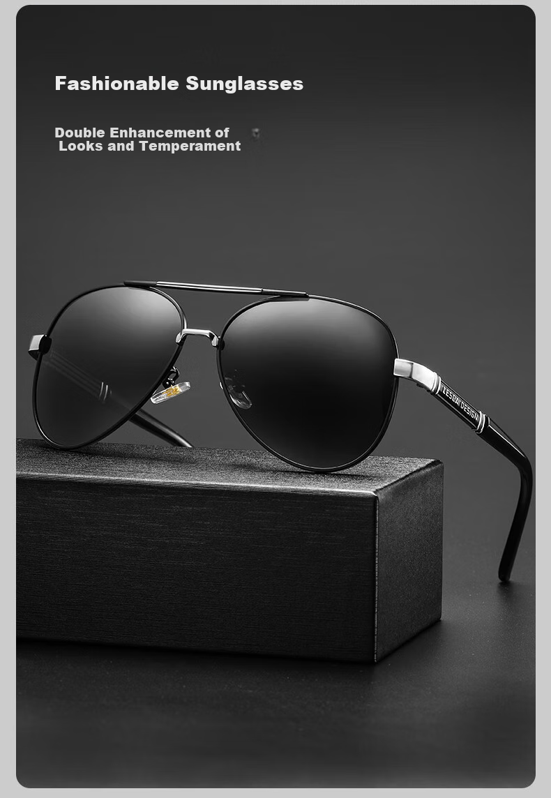 FENCHI Flying Sunglasses for Men, Driving-Specific Glasses, 2025 New Model, Anti-Glare, UV Protection, Polarized Driving Sunglasses 6