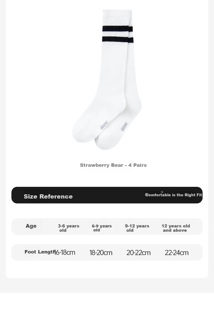 Disney Children's Socks, Spring And Autumn Thin Mesh Socks, Girls' White Mid-Calf Socks, Calf-Length Socks, DSP3541 White 4 Pairs L 10