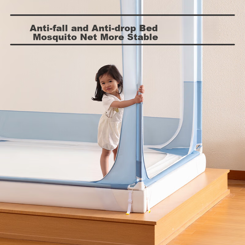 MEDOGA [MAX Square-Top Mosquito Net] Усиленные ремни, защита от падения, толстый и широкий, 2 шт.
