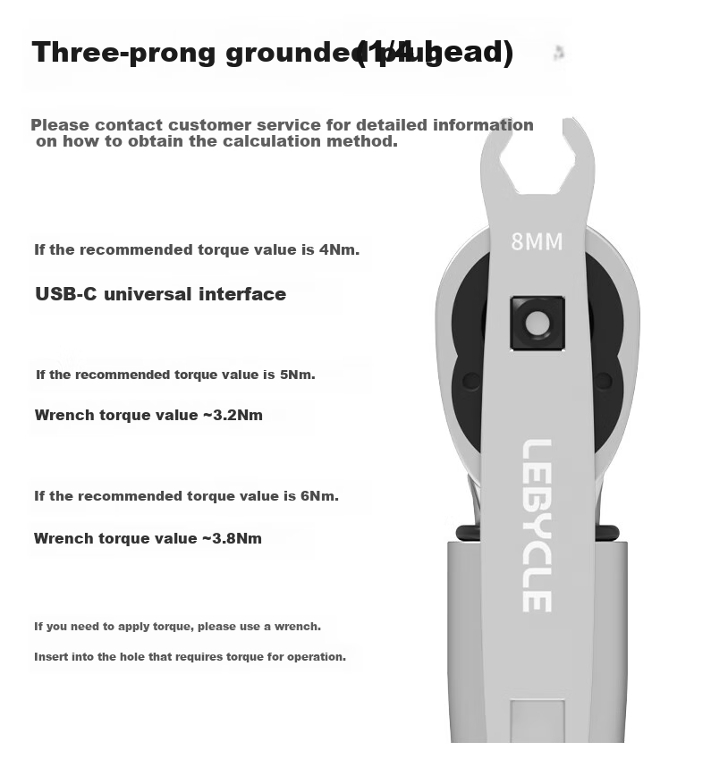 LEBYCLE Road Bike Oil Pipe Torque Wrench, Mountain Bike Brake Oil Pipe, 7-8MM Open-End Oil Pipe Screw, Locking Nut Tool 5