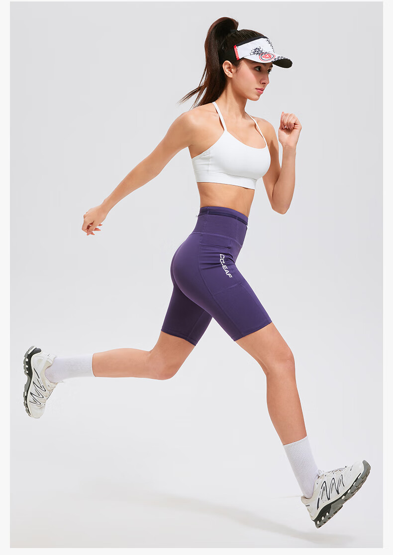 Cosleaf Compression Running Shorts for Men and Women, Breathable Sweat-Wicking Fitness Kangaroo Pocket Marathon Training Tights 19