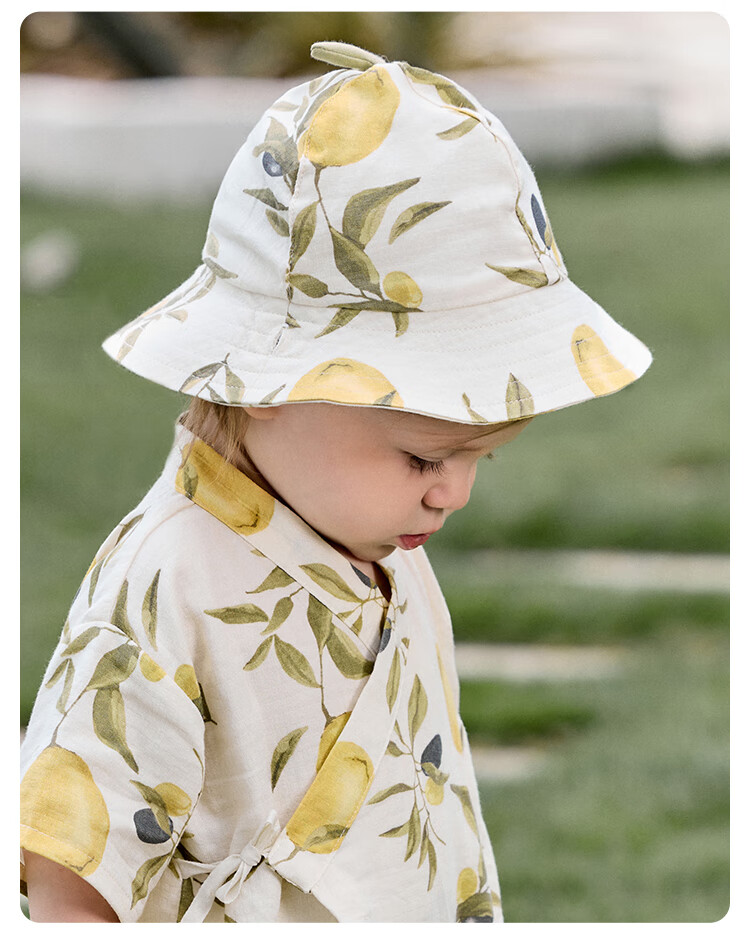 Babylove Summer Bamboo Cotton Camellia Gauze Monk Robe for Newborns, Thin Breathable Onesie for Infants 3