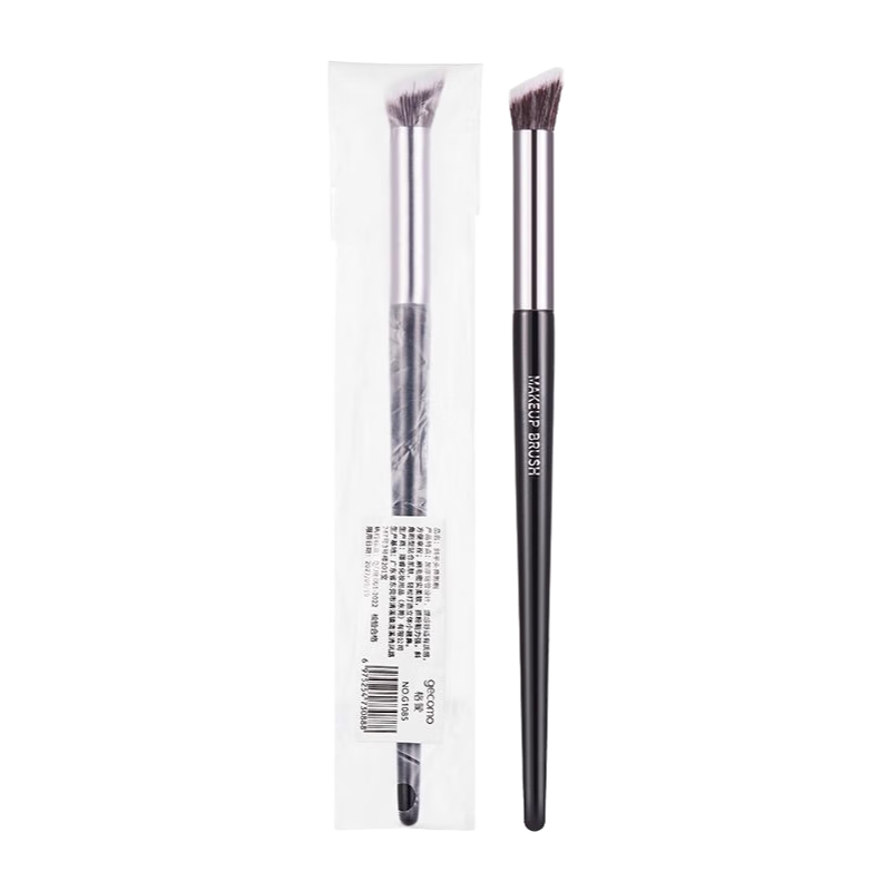 Dikalu Slanted Head Contour Brush, Concealer Brush, Long Handle Brush, Side Shadow And Nose Shadow Brush, Portable Makeup Brush