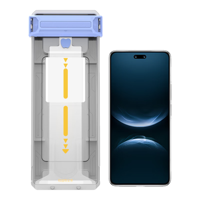LLUNC [3D Hot Bending | Full Screen Coverage] Tempered Glass Screen Protector for Huawei Nova14Pro/13Pro, Full Adhesive Film for 12Pro/Ultra, Anti-Fingerprint, Ultra-Clear, Instant Application Film