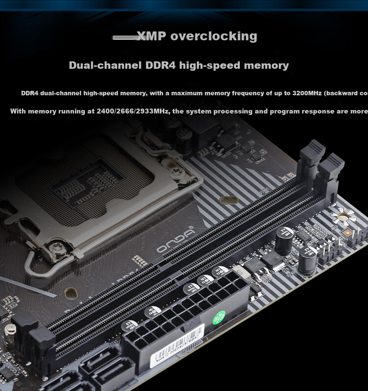 ONDA H610-VH4 (Intel H610/LGA 1700) Supports G6900/12100/13100 Entertainment And Office Motherboard 4