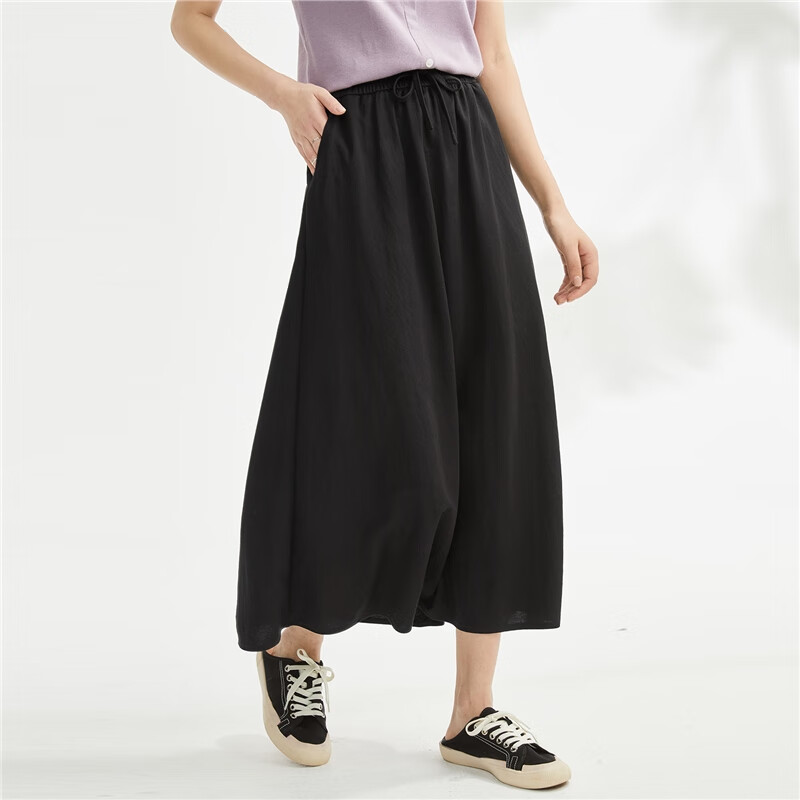 Giordano Outdoor Summer Wear, High-Tech Mosquito-Proof Drawstring Waistband Thin Skirt, 05465476