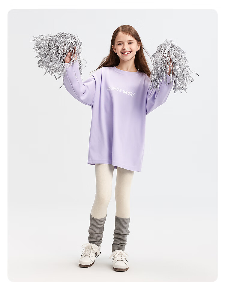 BALABALA Girls' Leggings, Children's Pants, Autumn Trousers for Young Kids, Elastic Pants, Comfortable, 209325108001 22