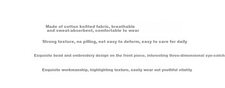Olrain Women's Short Sleeve T-Shirt Summer New Loose Embroidered Crew Neck Top Dark Gray (New Batch) S 3