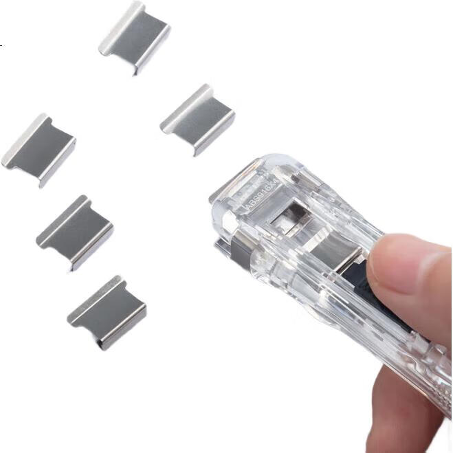 Зажимы для бумаги M&G ABS916A8, металлические, 50 штук в упаковке