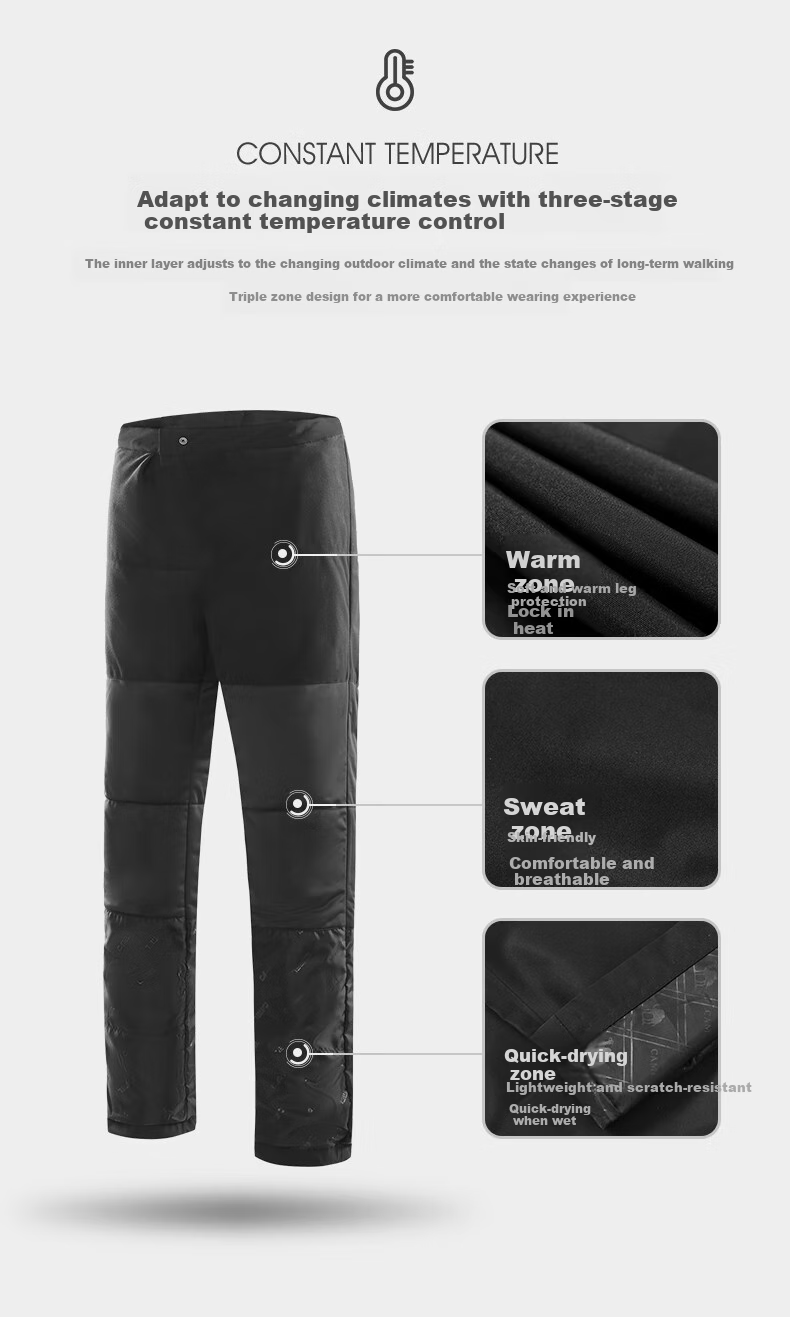CAMEL Outdoor Hiking Pants for Women, Autumn Windproof And Warm Cargo Trousers, Couple's Casual Pants for Men A1W146120 3