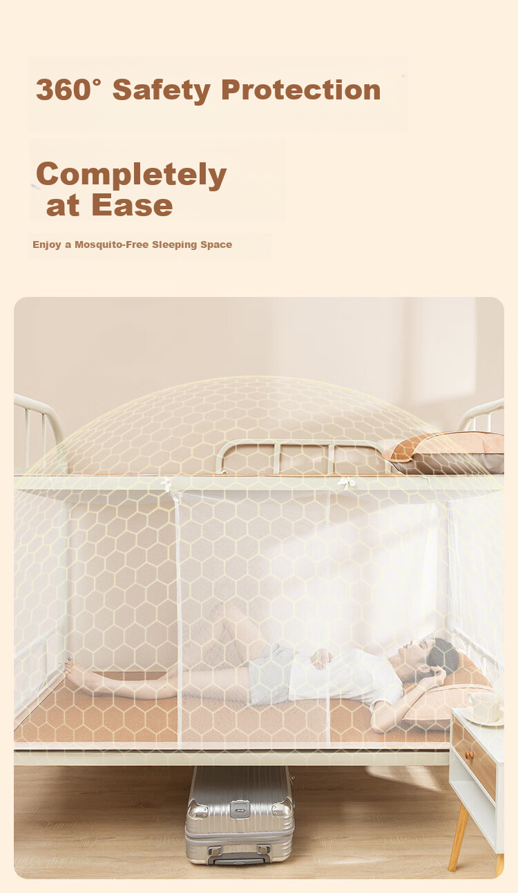 JD Jingzao Yarn Curtain Mosquito Net Bunk Bed Dormitory Essential for College Students - Dustproof Top 1.2m Bed 6