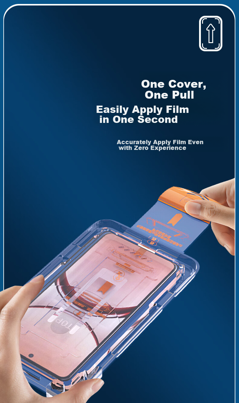 Smorss [Instant Dust-Free Installation] Tempered Glass Screen Protector for OPPO Find X8, Full Coverage High Definition No White Edge Anti-Drop Dust-Free Instant Application Tool 3
