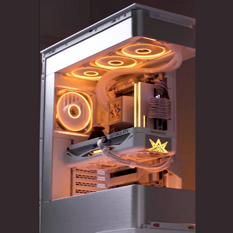 PHANTEKS EVOLV X2 Black Desktop Water-Cooled Computer Case with Panoramic View (20G Type-C, 360mm Radiator Support, Cable Management, Brushed Aluminum, 5090) 21
