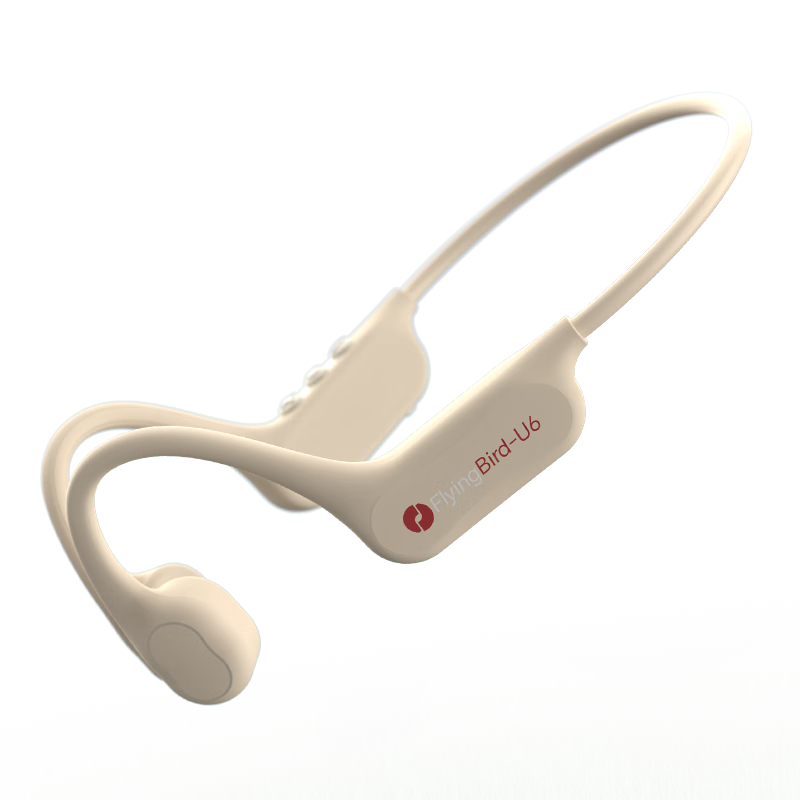 IGene 12-Hour Marathon Bone Conduction Bluetooth Earphones 6.0 Wireless Waterproof Sports Running Cycling Music Ear-Hook Neckband Compatible with Kugou