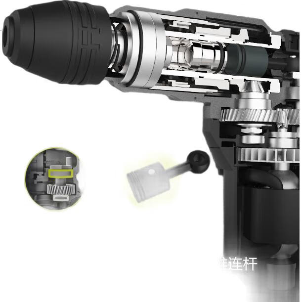 Ударная дрель WORX WU327D 1050 Вт, 26 мм, двойного назначения, с регулировкой скорости, патрон 4-х кулачковый