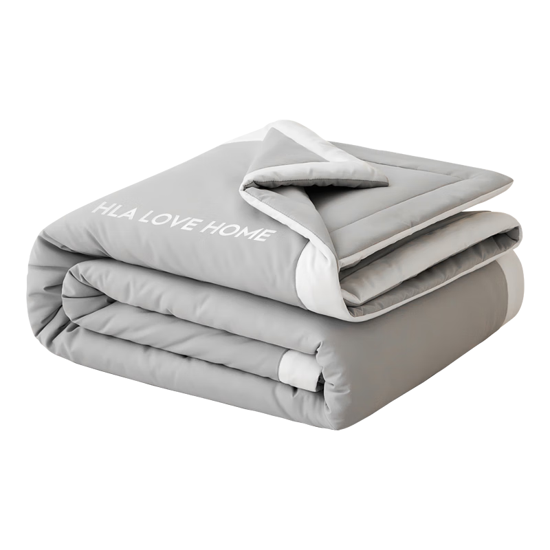 HLA Antibacterial Class A 21% Soy Fiber Summer Quilt 200x230cm Gray