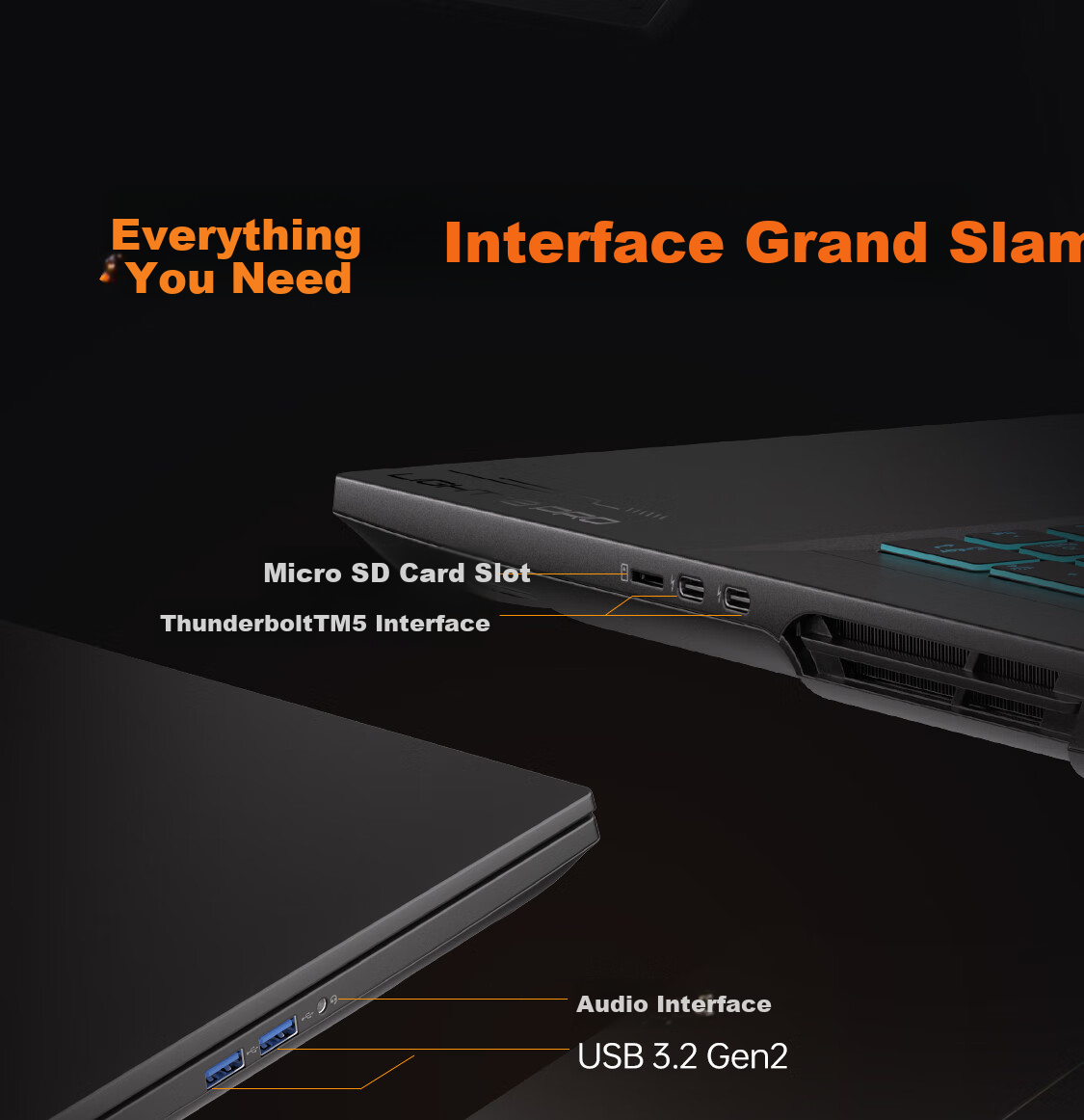 MACHENIKE Sunlight 18 Pro [RTX5080 Subsidies], 18-Inch Flagship AI Office Gaming Laptop (Core Ultra9 275HX 240Hz 32GB 2TB) 25