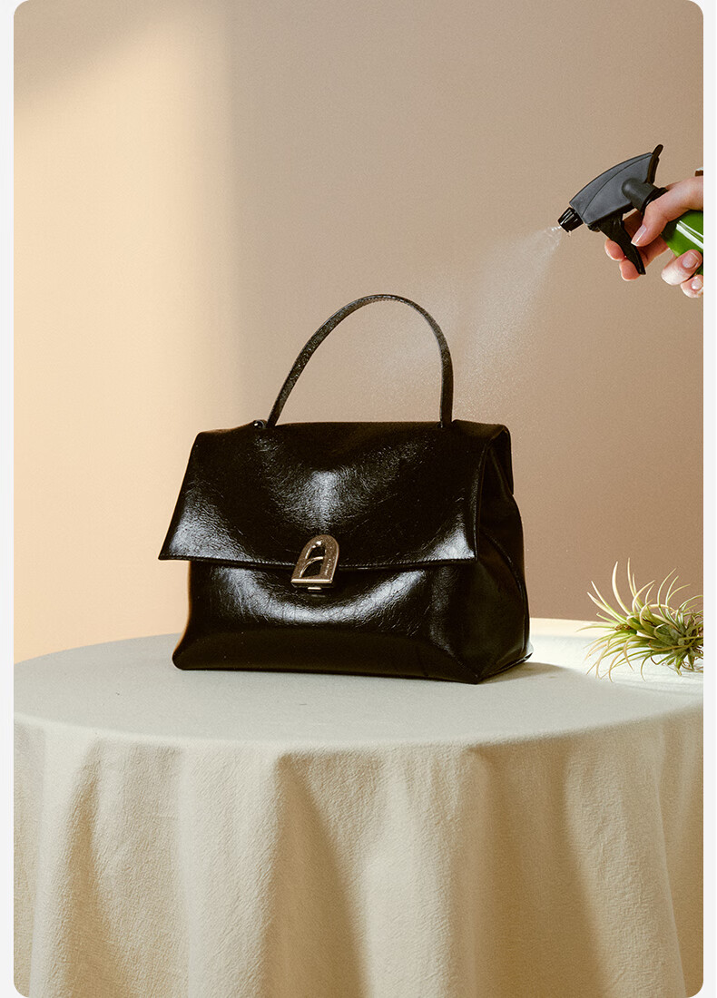 La Festin Taba Handbag Women Black Crossbody Briefcase Large Capacity Kelly Bag 2
