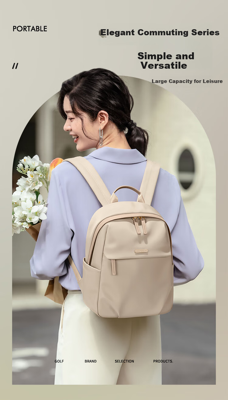 GOLF Women's Fashion Waterproof Backpack Crossbody Shoulder Handbag Versatile Phone Bag Women's Day Gift 2