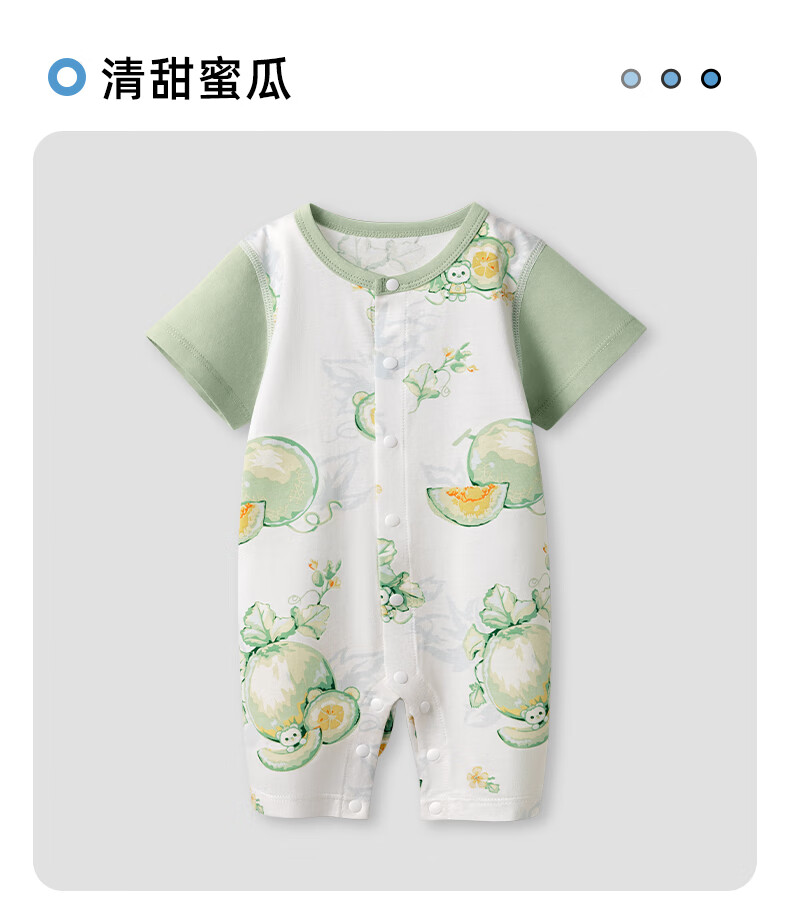 Beitaisi Baby Clothes, Summer Thin, for Boys And Girls, Cotton Onesie, Newborn Romper, Short-Sleeve Pajamas, Air Conditioning Wear 29