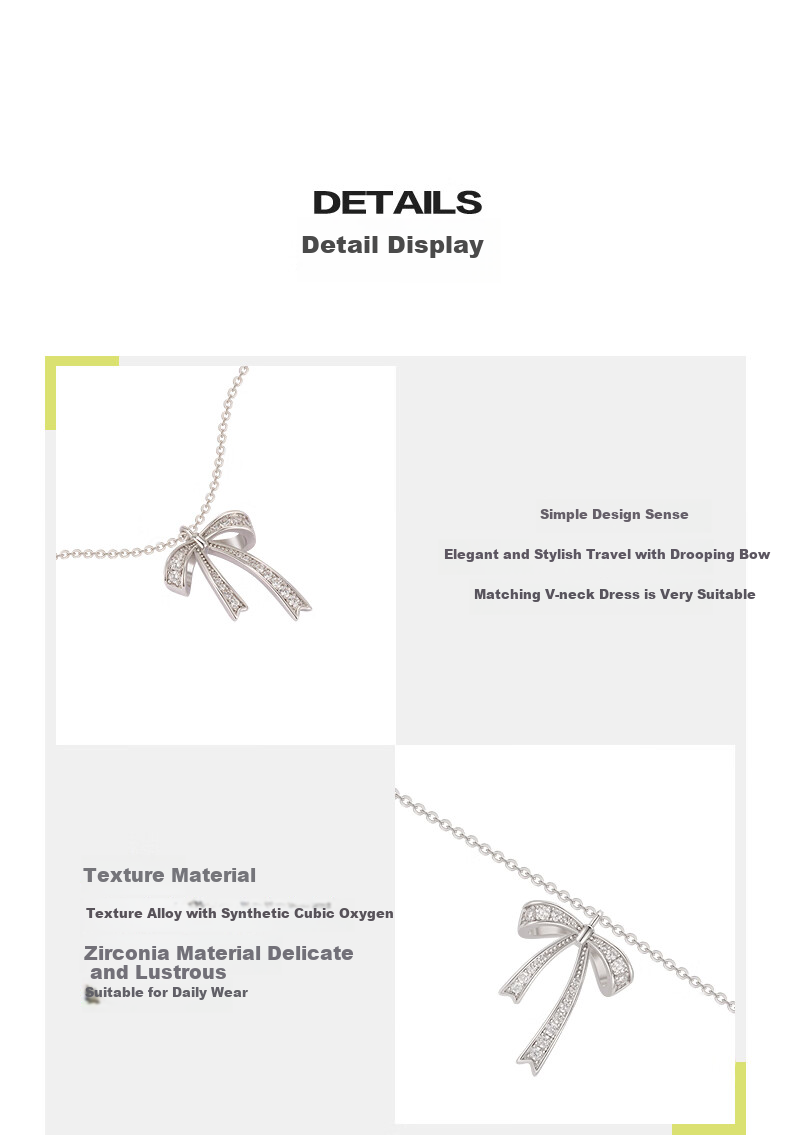 AJIDOU Women's Butterfly Necklace, Playful And Cute Accessory, Elegant Collarbone Jewelry, Spring New Arrival, Mid-Autumn Festival 4