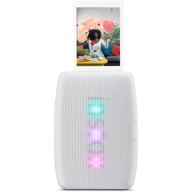 INSTAX Fuji INSTAX Mini Link3 Smartphone Photo Printer, Clay White, Standard Configuratio