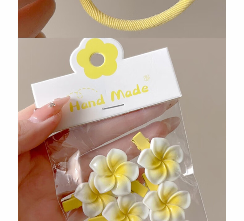 Jianyingshu Black Hair Ties, Tube Packaging, 400 Pieces, High Elasticity, Thickened, Hair-Friendly, Hair Bands, Elastic Bands, Rubber Bands 5