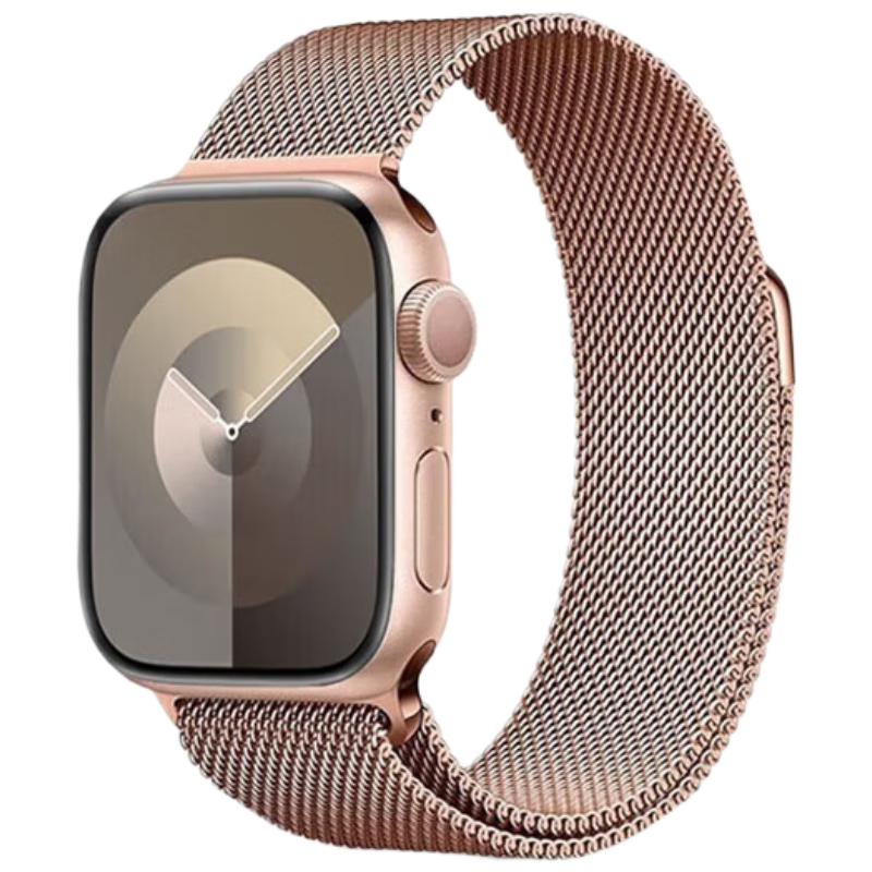 W&P 26 New Style Compatible with Apple Watch Band, Suitable for Apple Watch Ultra 4/3/2 Milanese Metal Stainless Steel Strap, for IWatch S12/11/10/9/8/SE