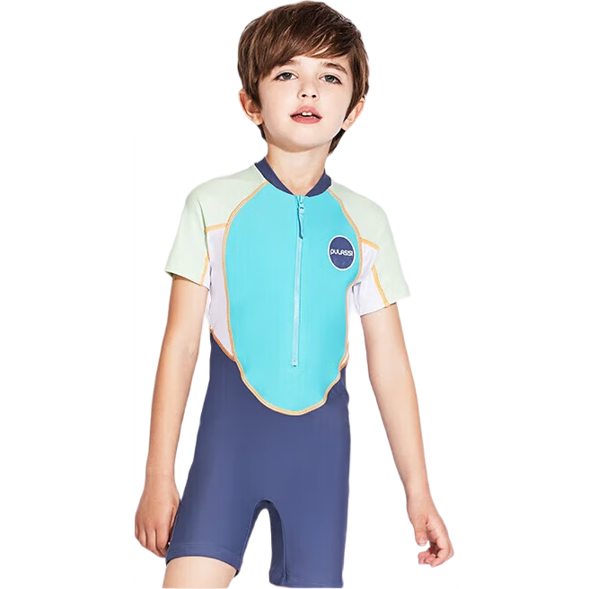 PULASSI Boys' Swimwear, Beginner Basic Style, 2026 New Youth Swimming Gear, JD Self-Operated Flagship Store