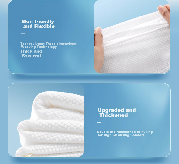 BADIGAO Disposable Bath Towel, Individually Wrapped Travel Towel, Compressed Thickened Enlarged Towel for Tourism And Hotel Use 4
