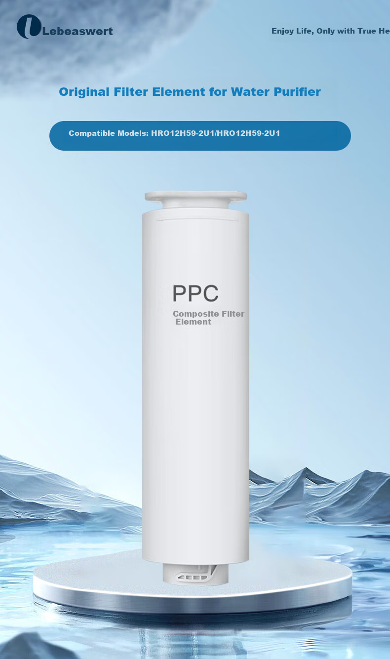 Lebeaswert Compatible with Haier Water Purifier Filter Cartridge HRO12H59-2U1/HRO12H99 Haier Water Purifier Universal Filter Cartridge RO Membrane 2