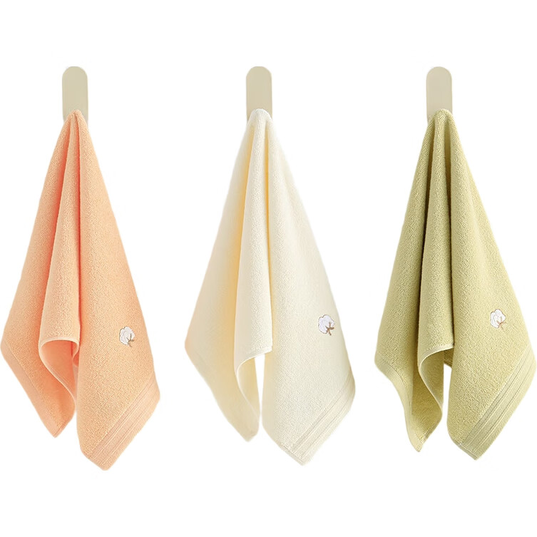 Набор полотенец Xinya Pure Cotton, 3 шт., ультрамягкие, впитывающие, для взрослых, 30*60 см