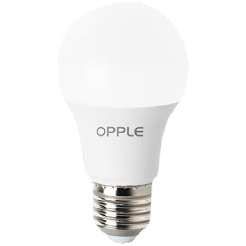 OPPLE LED Bulb E27 Screw Base [6W Warm White 3000K] 5-Pack High Power Bright High CRI Bulbs