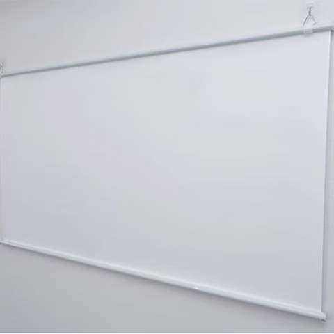 KUAIDUOXIAOWU 72-Inch 16:9 Photon Wall-Mounted Projection Screen, Light-Resistant Projection Screen, 8K High Definition, Compatible with Tri-Color Laser Projectors [No Drilling Required], for Office And Home Use, Suitable for XGIMI, Jmgo, Dangbei