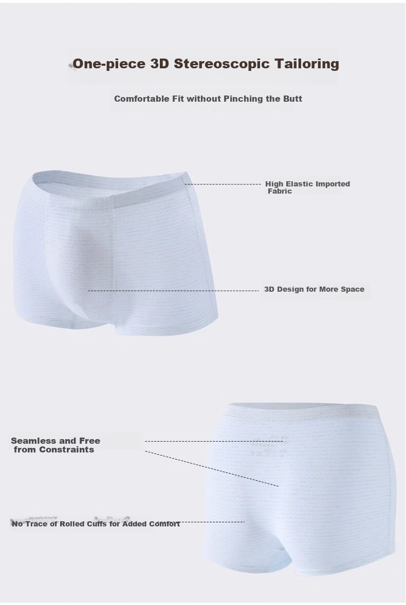 Hzasz Children's Underwear Mesh Boys' Pure Cotton Youth Puberty 6-12 Years Old Older Boys 15 Male Teenagers Baby Boys 6