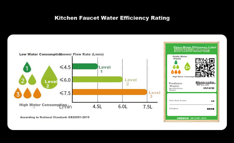X-GRKE [Germany] Kitchen Faucet with Hot And Cold Water, Pull-Out Design, 304 Stainless Steel Sink Tap GY2D 20