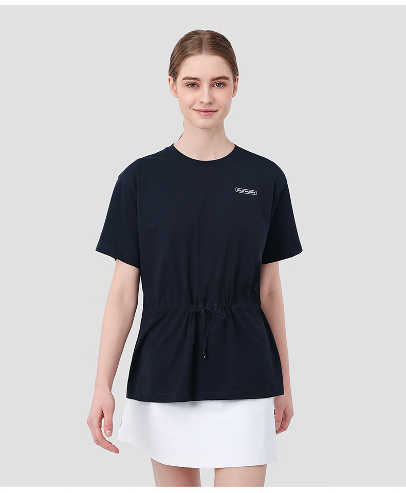 HELLY HANSEN, HHhh25 Summer Women's Cruise Casual Vacation Series Sun Protection Quick-Cooling Dry Short-Sleeve T-Shirt, Khaki, M 11