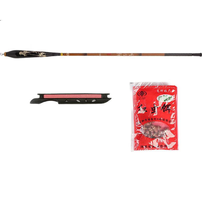 Xionghuo Zhenzhuxuan Stream Fishing Rod, 2.1m Carbon Fiber, 28 Sections, Short Section Micro Rod, Children's Fishing Pole, Portable Small Hand Rod, Platform Fishing Pole