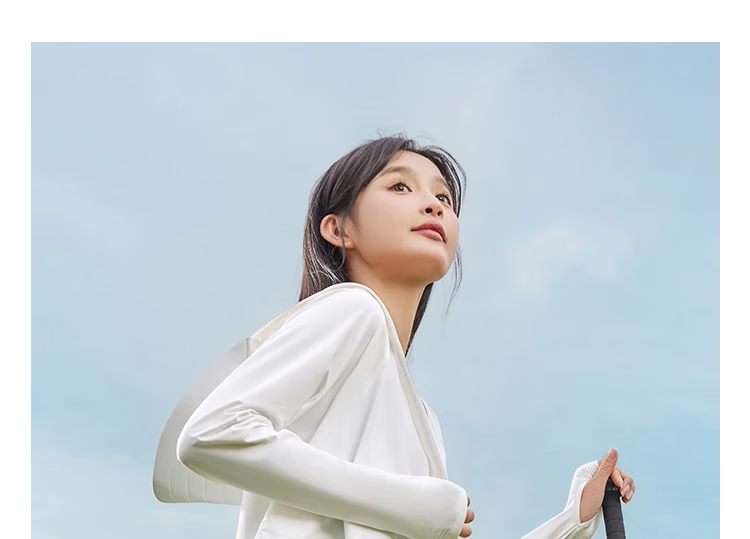Langsha Women's Ice Silk Cooling UV Protection Sun Jacket Lightweight Breathable Comfortable Outdoor Shawl Skin Jacket 33