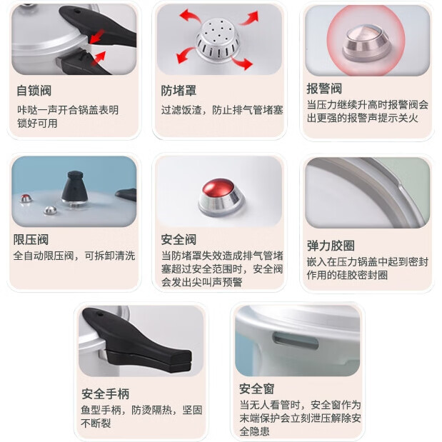Скороварка Shuangxi, алюминиевая, 26 см, 8.5 л, подходит для газовых и индукционных плит