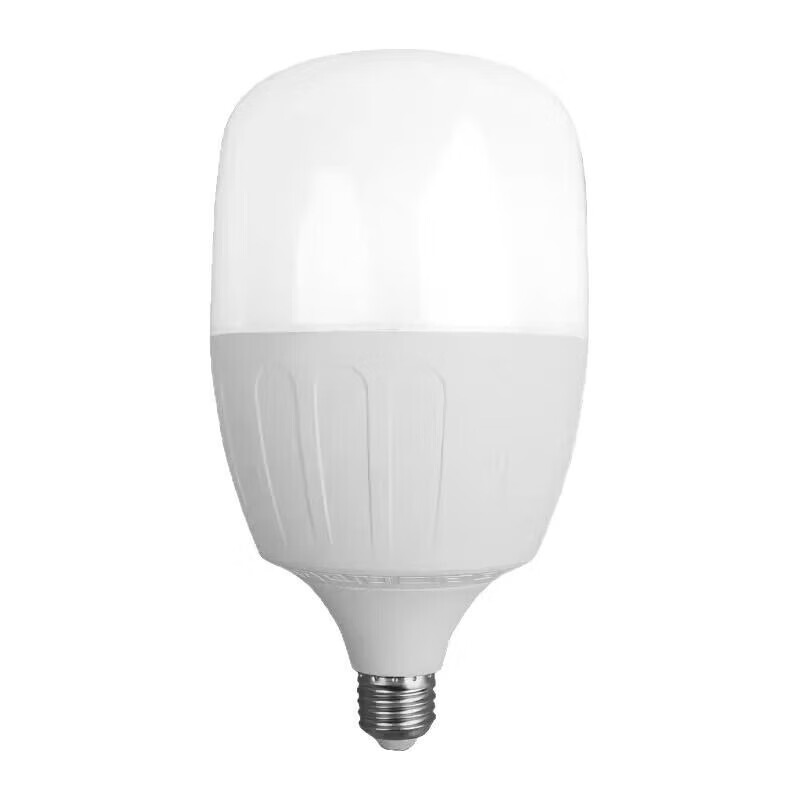 Pinjian LED Constant Light Bulb E27 Large Screw High Power Bright Energy-saving Bulb 30W White Light Indoor Lighting for Property and Factory