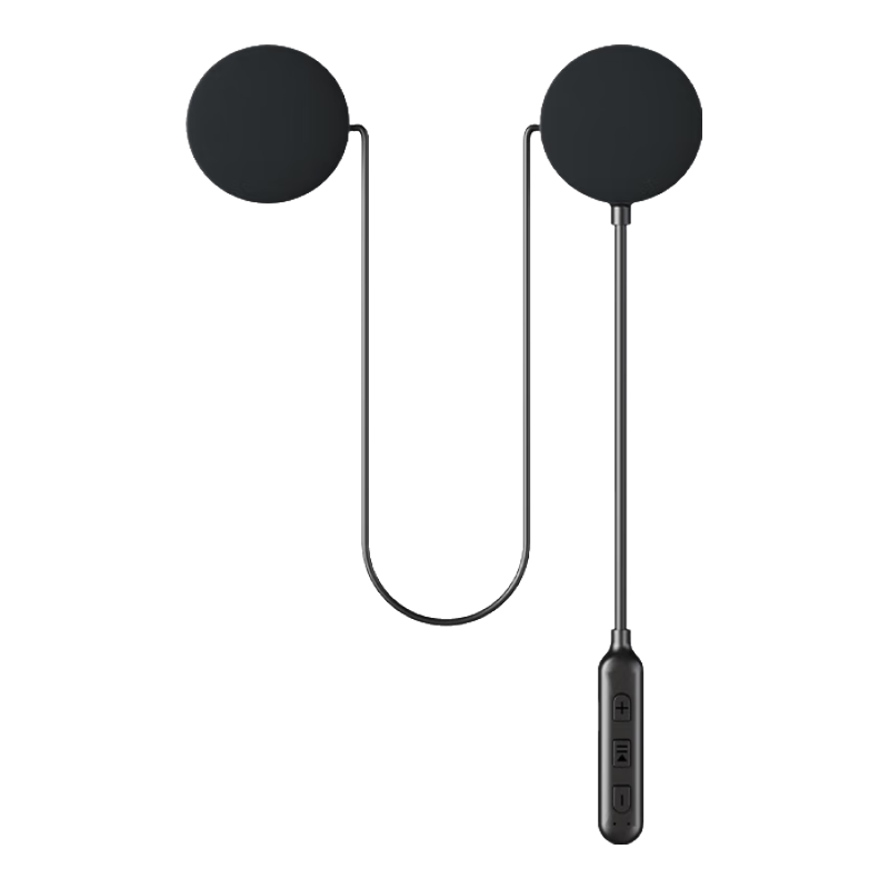 Hengjiang BT30 Built-in Integrated Helmet Bluetooth Headset Full Helmet Half Helmet Waterproof Long Battery Life [Universal for Winter and Summer Helmets]