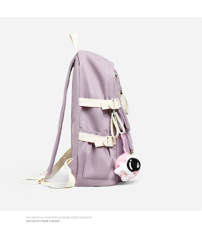 Aiqinghai Backpack for Women, Large Capacity Schoolbag for Middle And High School Students, College Students, 15.6-Inch Laptop Bag for Grades 4-6 8