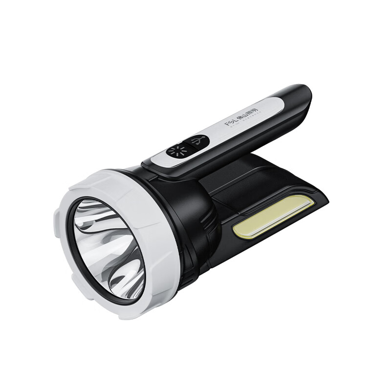 Foshanzhaoming Flashlight, High Brightness, Long Battery Life, Super Bright Long-Range Handheld Searchlight, Emergency Patrol Mining Lamp