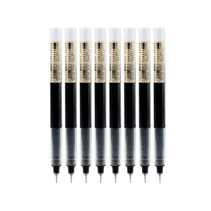 Baijin Gel Pen, Direct Liquid Pen, Quick-Drying Pen, 0.5mm Full Needle Tube, Signature Pen, Business Office Meeting Pen, Student Pen, Large Capacity, Super Writing, Student Exam Pen, Black, 50 Pcs