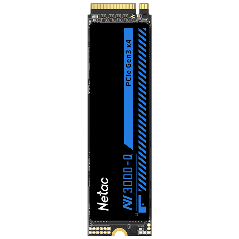Netac 2TB M.2 NVMe SSD NV3000-Q Shadow Series 3400MB/s Read Speed Intelligent Cache