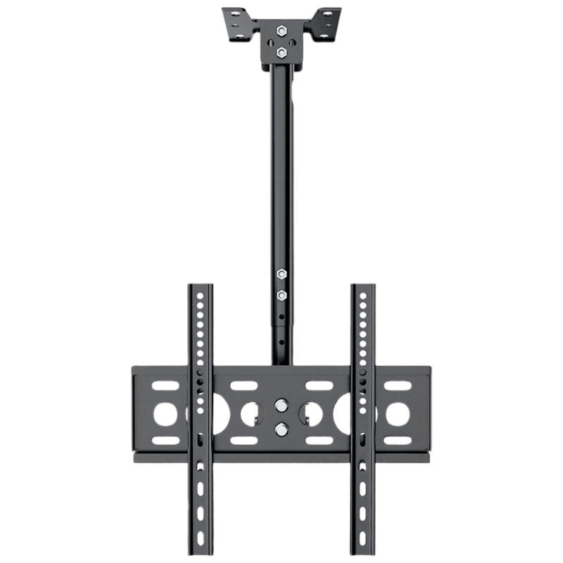 Dongpuli (26-60 inch) 2M TV Ceiling Mount Bracket Rotatable Adjustable Multifunctional LCD Monitor Surveillance Pole Wall Mount