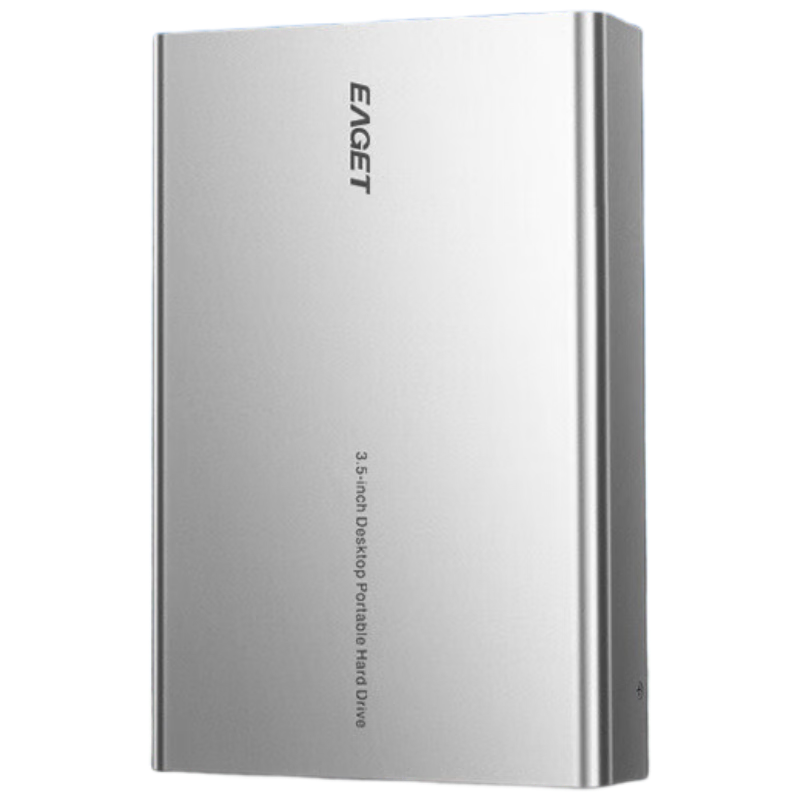 EAGET 4TB Portable Hard Drive, Desktop Storage, Type-C 3.2 High-Speed Large Capacity Storage, 3.5-Inch