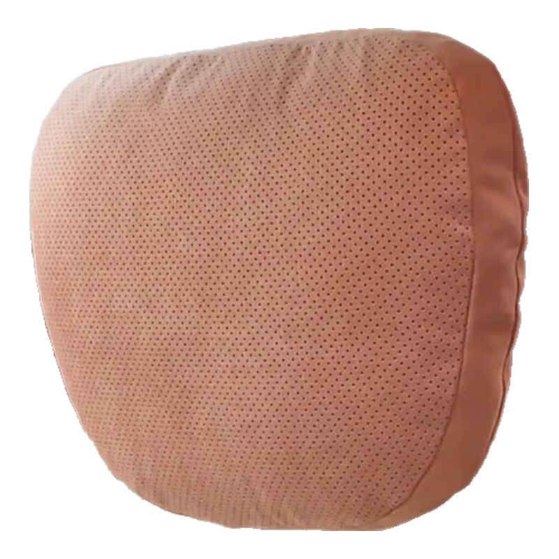 BIMLL Maybach Car Headrest Neck Pillow Suede Car Sports Seat Vertical Strap Integrated Seat