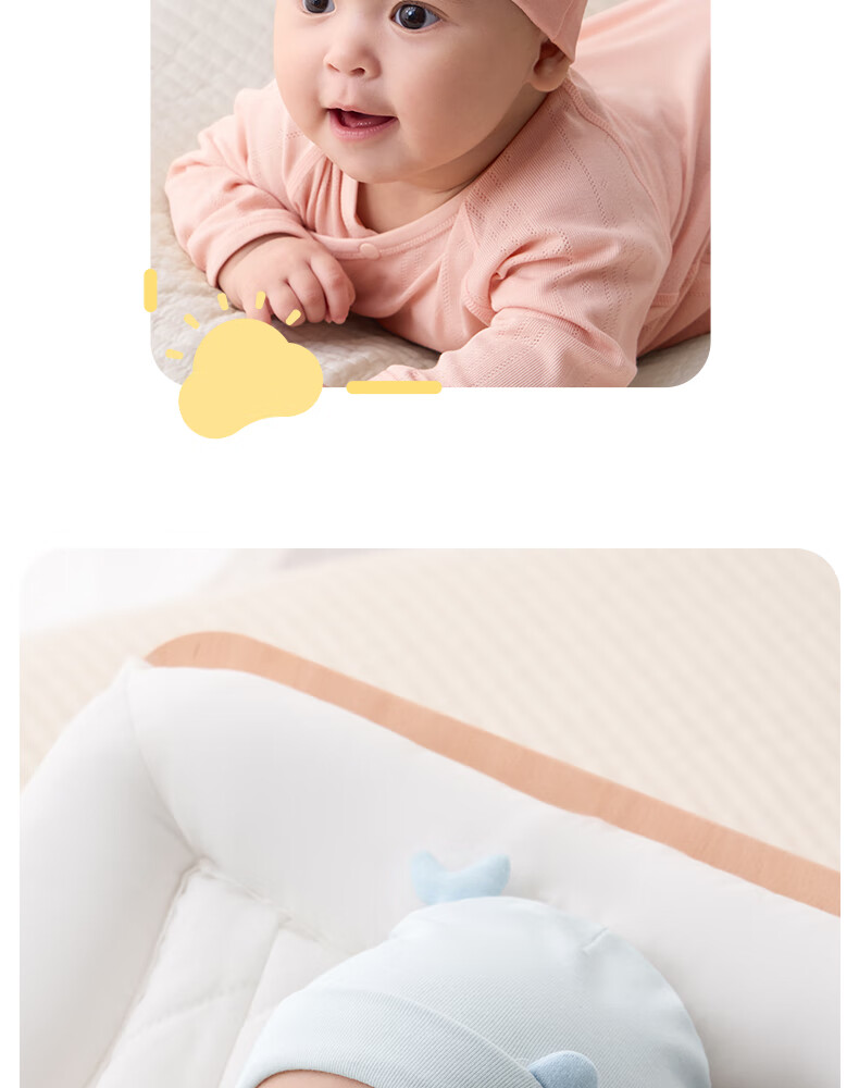 October Crystal Baby Hat Fontanelle Cap Spring Summer Newborn Infant Hat Unisex Baby 7A Antibacterial Class A 0-3-6 Months 21